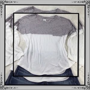 PINK VICTORIAS SECRET LONG SLEEVE T SHIRT L